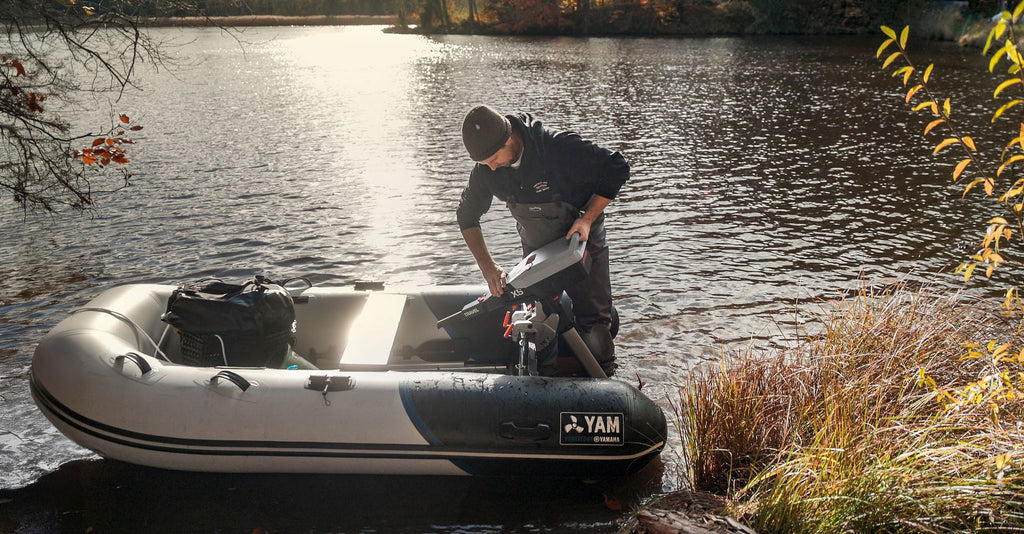 Torqeedo Travel XS Smart elmotor i bruk på vannet