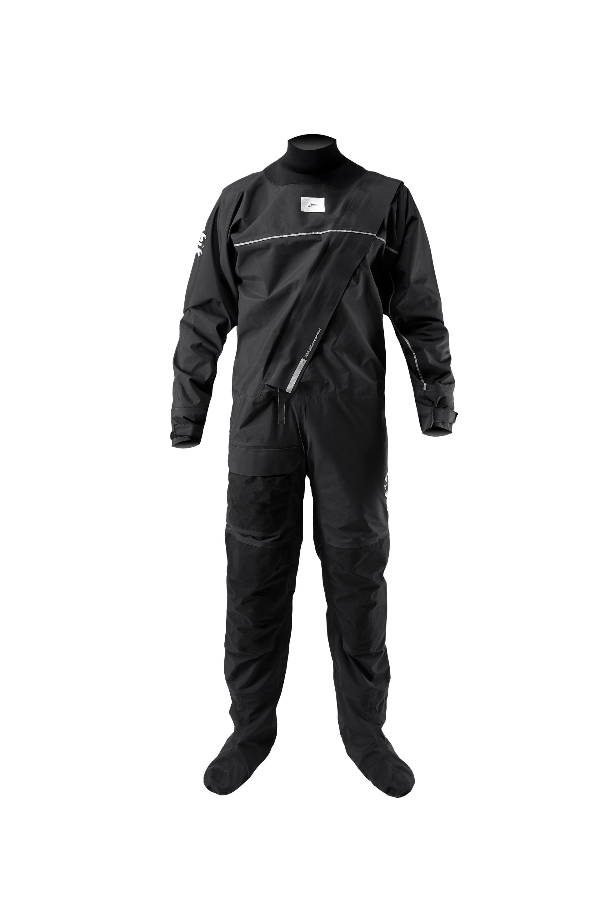 Tørrdrakt for seiling med Gore-Tex teknologi - Zhik forfra