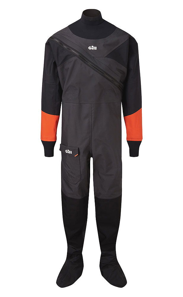 Tørrdrakt junior 4-lags Explore+ for jolle og vannsport - Gill forfra