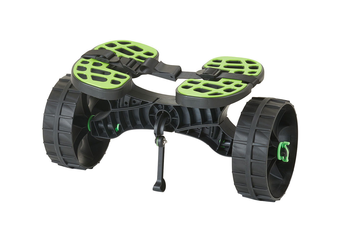 Transporttralle for gummibåt/SUP/kajakk 110 kg nærbilde av hjul