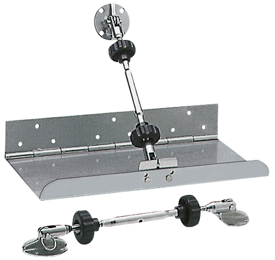 Trimplan standard rustfritt stål 2,5 mm 31-37 cm forfra