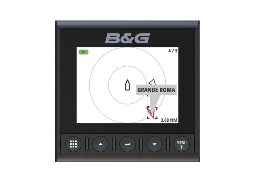 Detaljbilde av TRITON² multifunksjonsinstrument med DST-810 giver skjerm