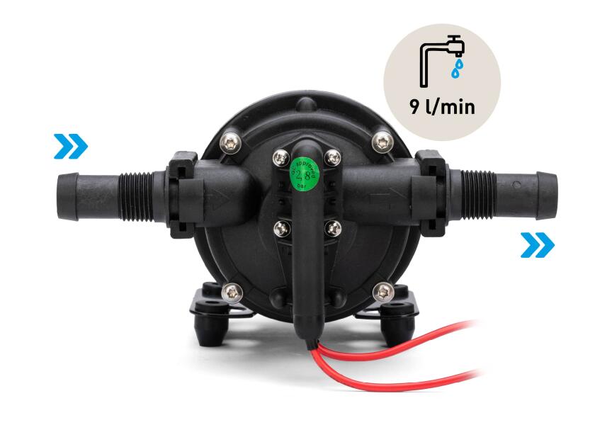 Trykkvannspumpe Aqua Jet WPS 2.4 nærbilde av motor