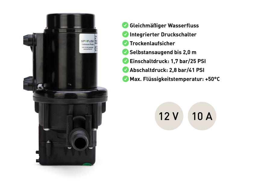 Trykkvannspumpe Aqua Jet WPS 2.4 med tilkoblingsslanger