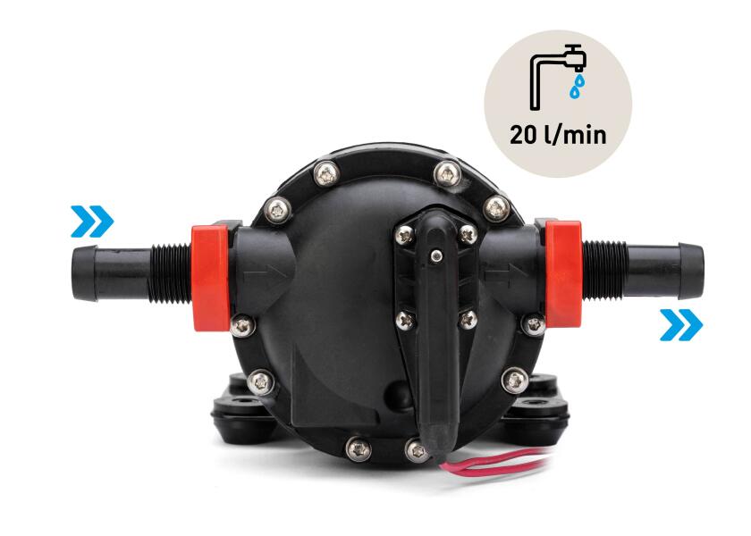 Trykkvannspumpe Aqua Jet WPS 5.2 24V 20 l min motor