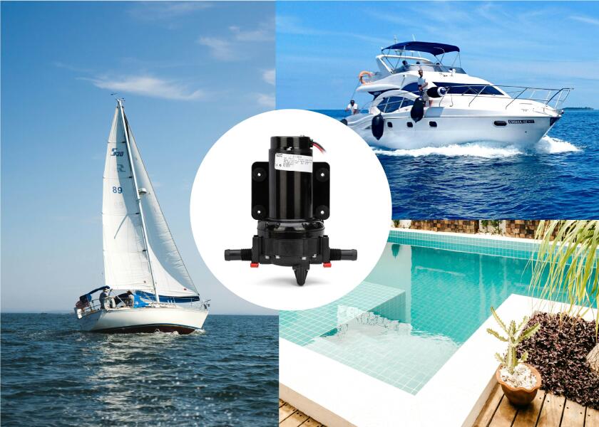 Trykkvannspumpe Aqua Jet WPS 5.2 24V 20 l min pumpehus