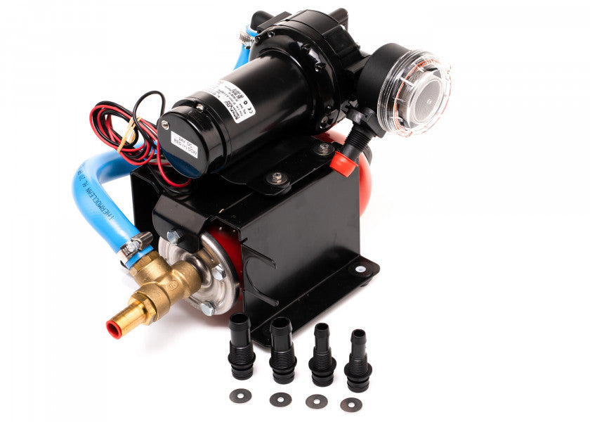 Montert Trykkvannspumpe Aqua Jet WPS UNO 5.2 24V i båt
