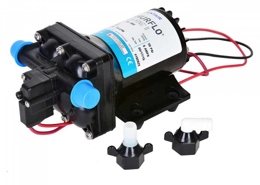 Trykkvannspumpe AQUA KING II Jr. 2.0 12V 8 l/min 13 mm forfra