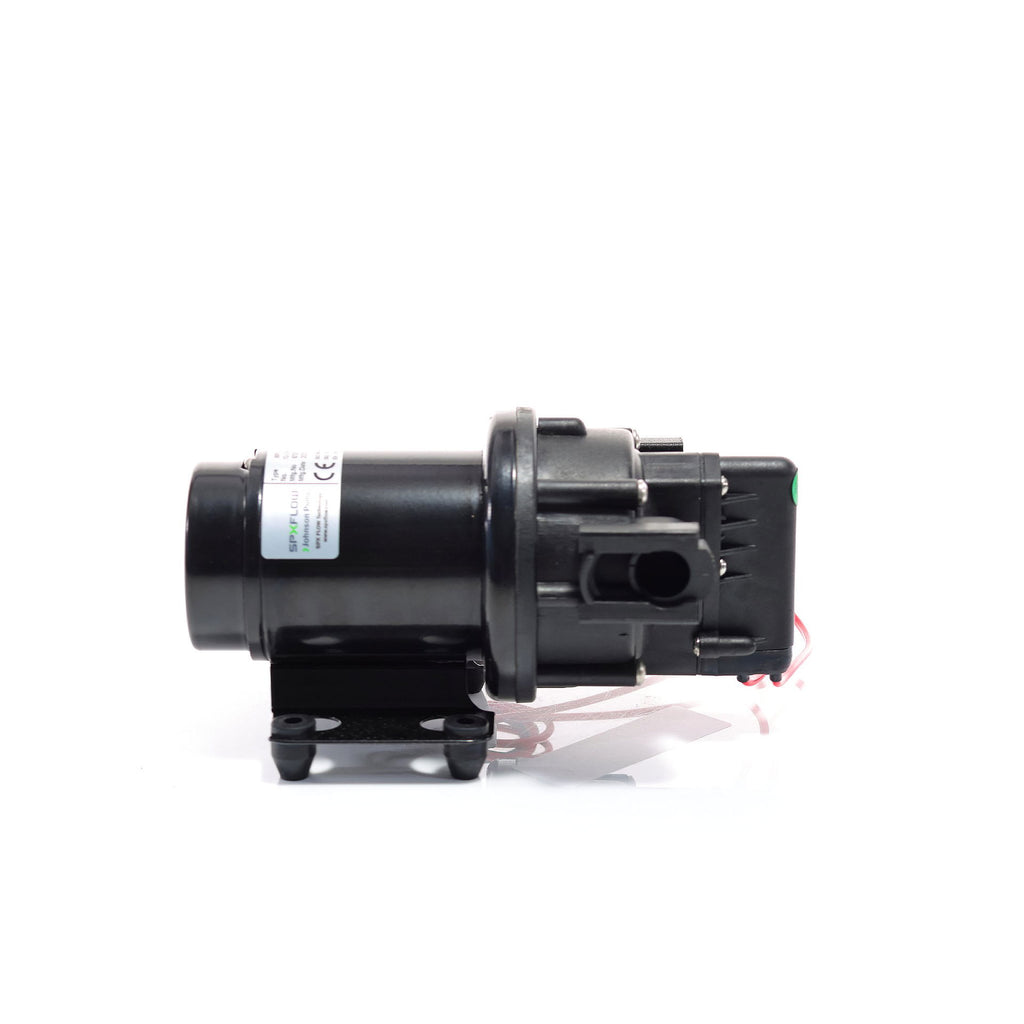 Trykkvannspumpe Aquajet 2.4 12V pumpe fra siden