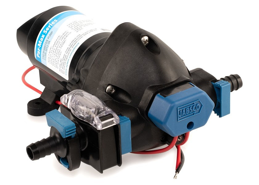 Trykkvannspumpe PAR-MAX 2 12V 7,6 l/min 2,4 bar - Jabsco bakside