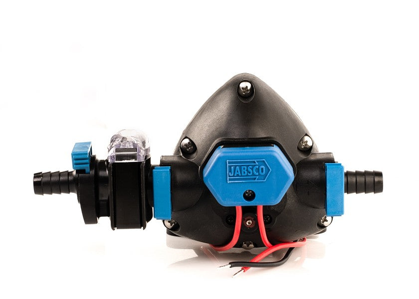 Trykkvannspumpe PAR-MAX 2 12V 7,6 l/min 2,4 bar - Jabsco sideprofil