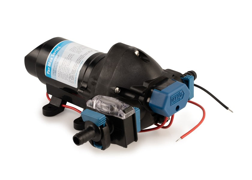 Trykkvannspumpe PAR-MAX 3 12V 11 l/min 2,8 bar - Jabsco forfra