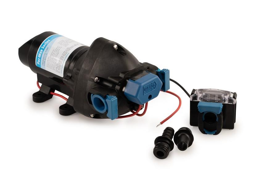 Trykkvannspumpe PAR-MAX 3 12V 11 l/min 2,8 bar - Jabsco detalj