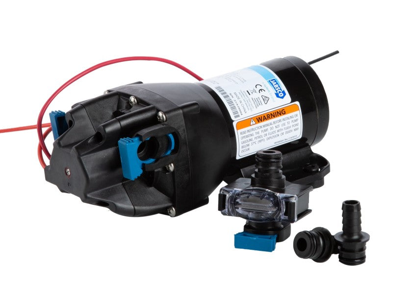 Trykkvannspumpe PAR-MAX HD 3 12V 11 l/min 2,8 bar bakside