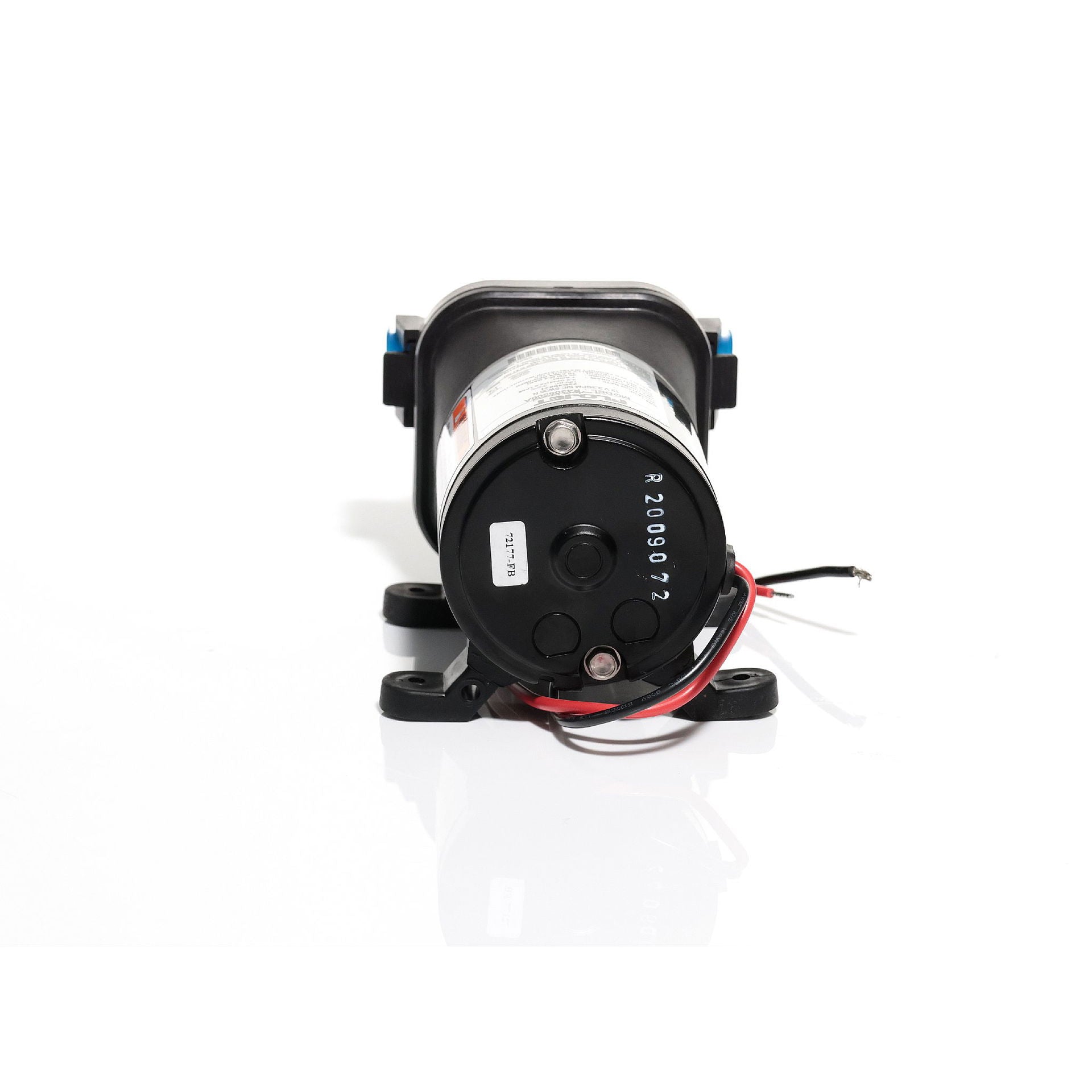 Trykkvannspumpe Quad 2 12V 12,5 l/min 2,5 bar bakside