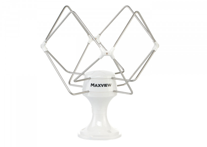 TV/FM-antenne OMNIMAX PRO 12/24V 2 utganger DVB-T2 forfra