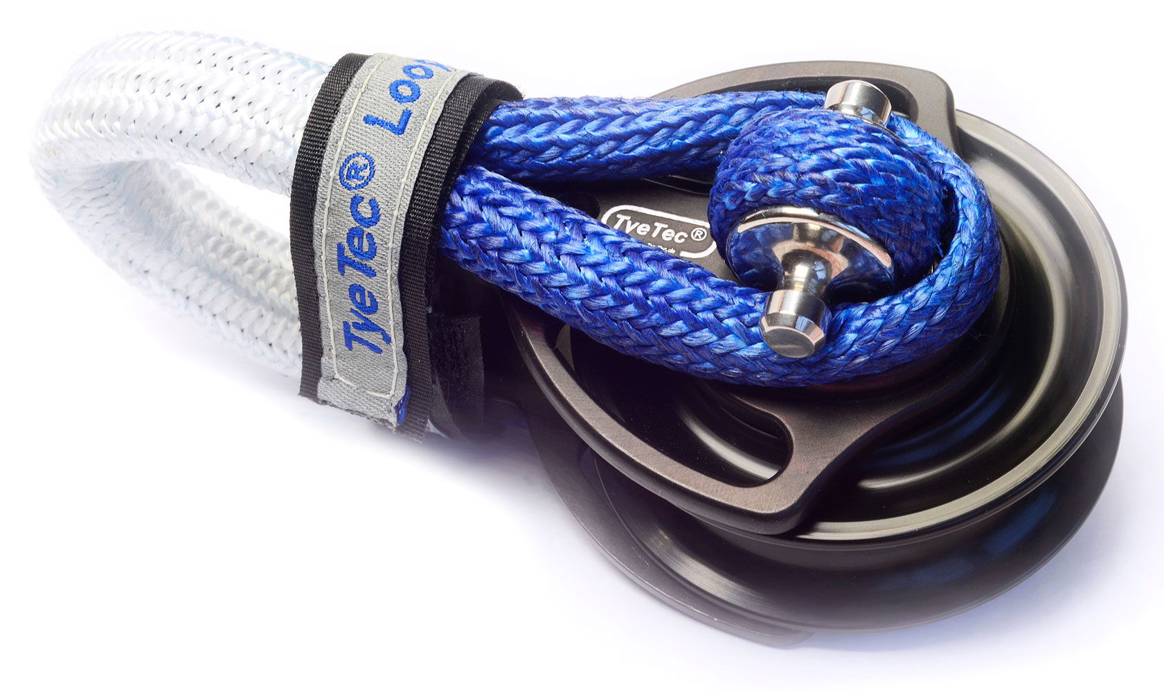 TyeTec kasteblokk kulelager 37 mm aluminium 1000 daN forfra