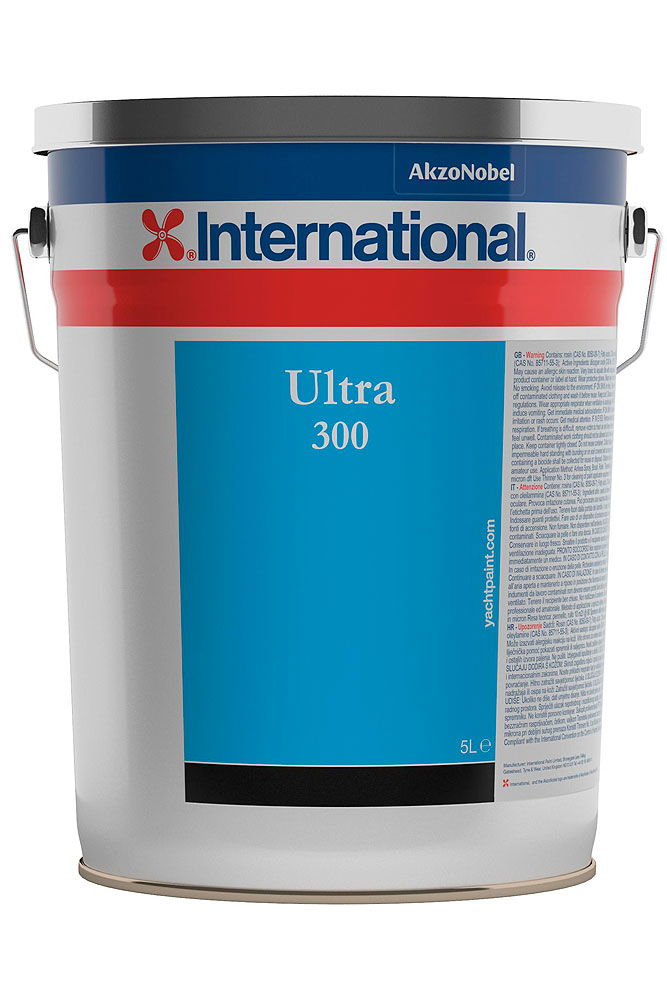 Ultra 300 bunnstoff polerbart hardantifouling 5 l forfra