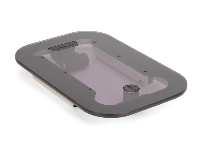 Ultra Low Profile dekksluke størrelse 20 aluminium 263 x 407 mm Lewmar forfra