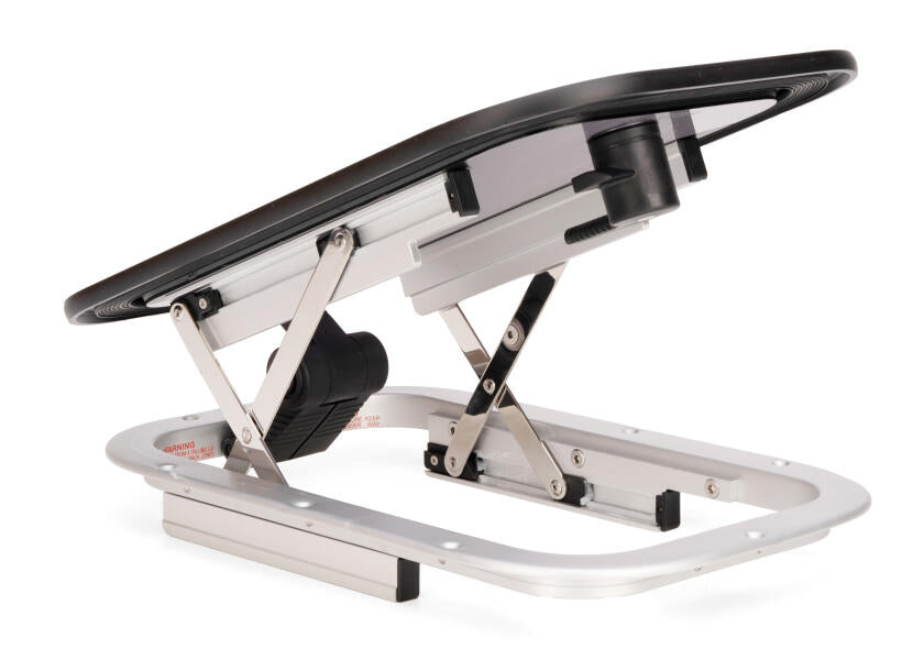Ultra Low Profile dekksluke størrelse 20 aluminium 263 x 407 mm Lewmar detalj