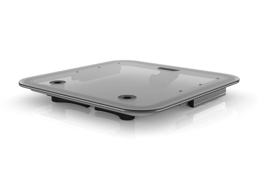Ultra Low Profile dekksluke størrelse 30 aluminium 388 x 518 mm bakside