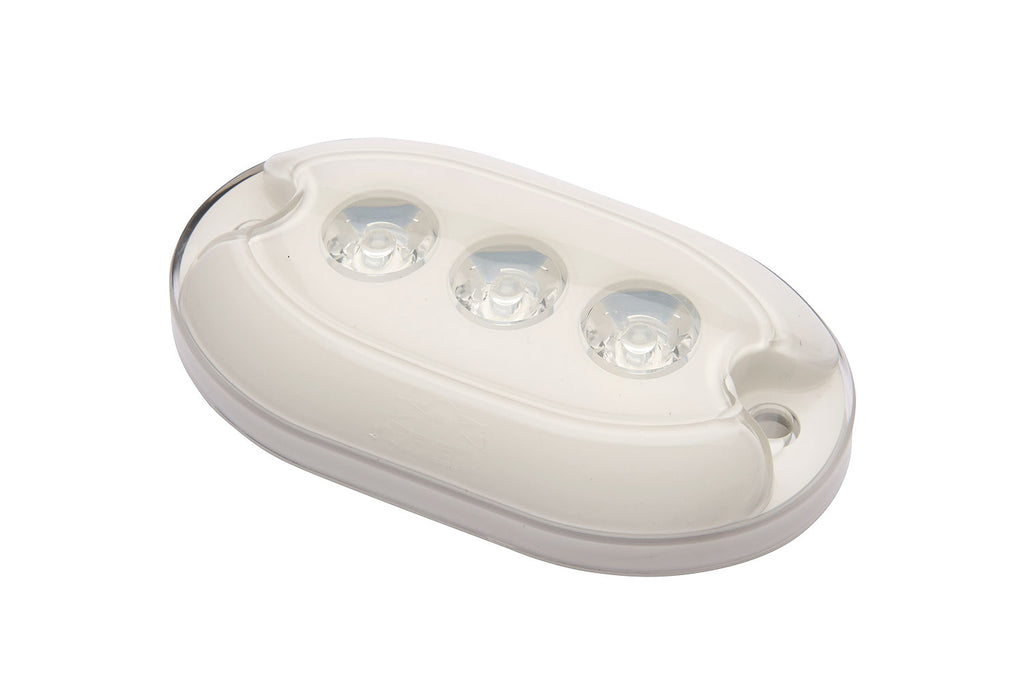 Undervannslys LED 3 W 800 lumen IP 68 9-23 V - TREM forfra