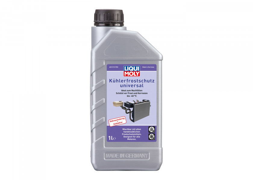 Universal frostvæske kjølesystem 1 liter -40 °C - LIQUI MOLY flaske for kjølesystem