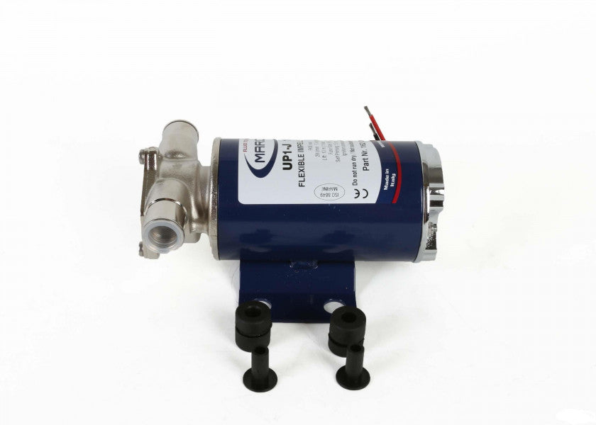 Montert Universalpumpe UP1-J 24V 28 l/min 1 bar 3/4" tilkobling i båt