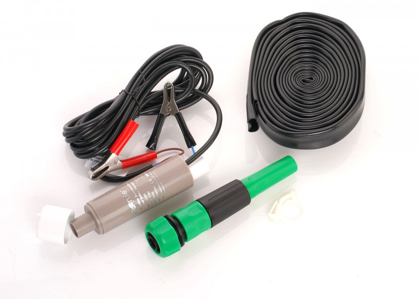 Universalt dykk-pumpesett 12V 32 l/min 3/4" tilkobling - Rule detalj
