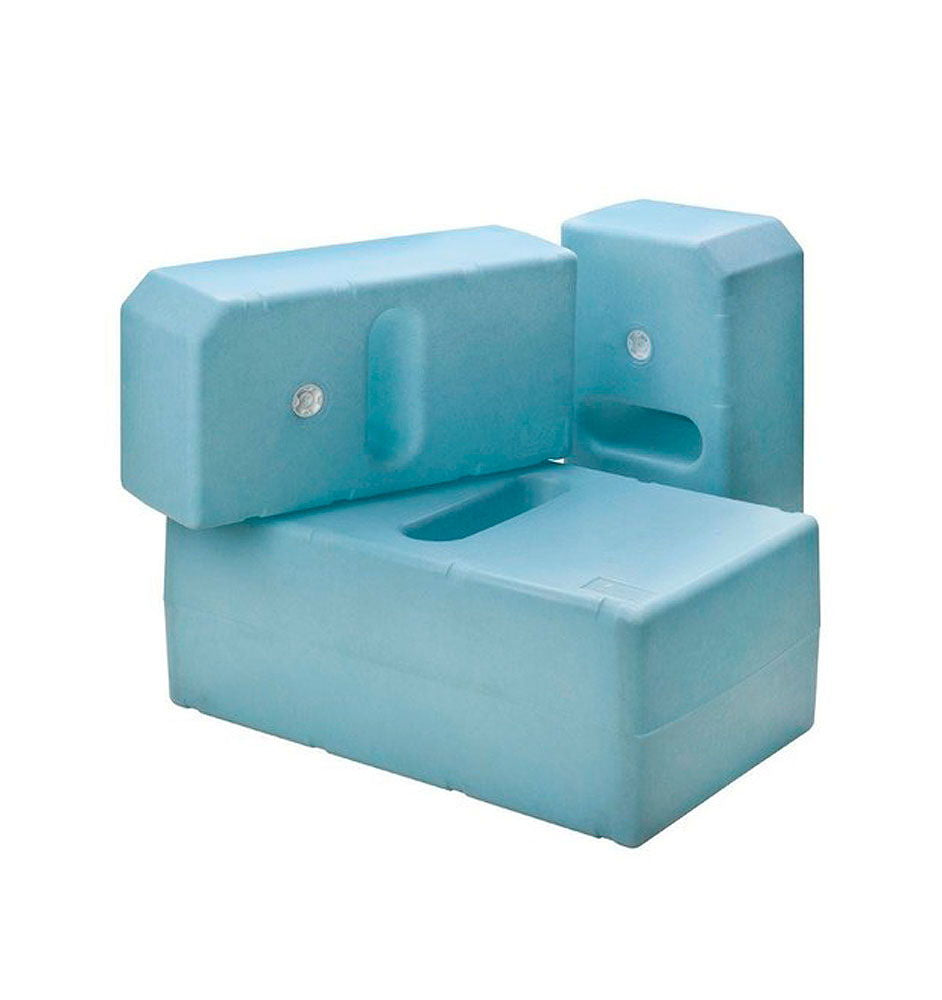 Universaltank 42 liter 460x350x290 mm polyetylen forfra