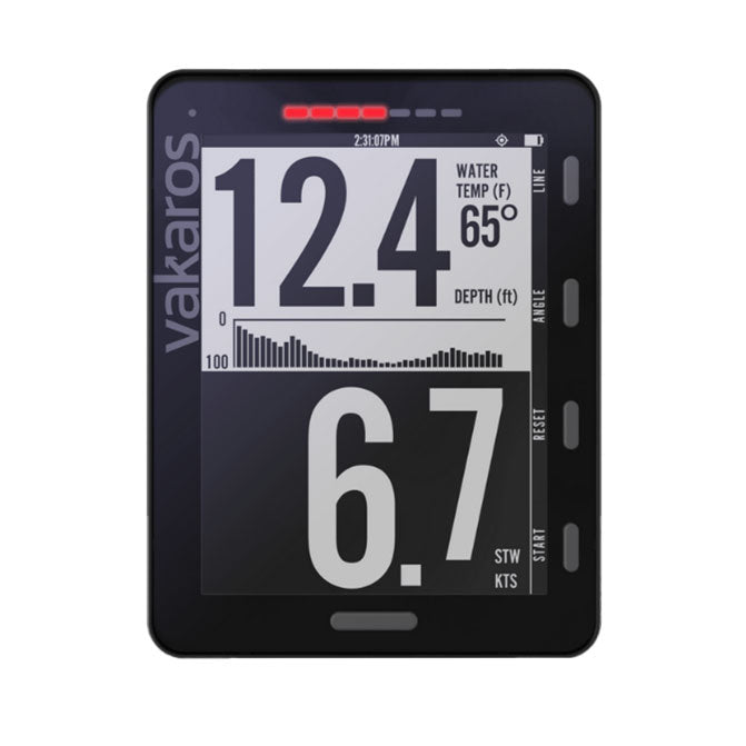 Bruk av Vakaros Atlas 2 / Edge multifunksjonsdisplay under regatta