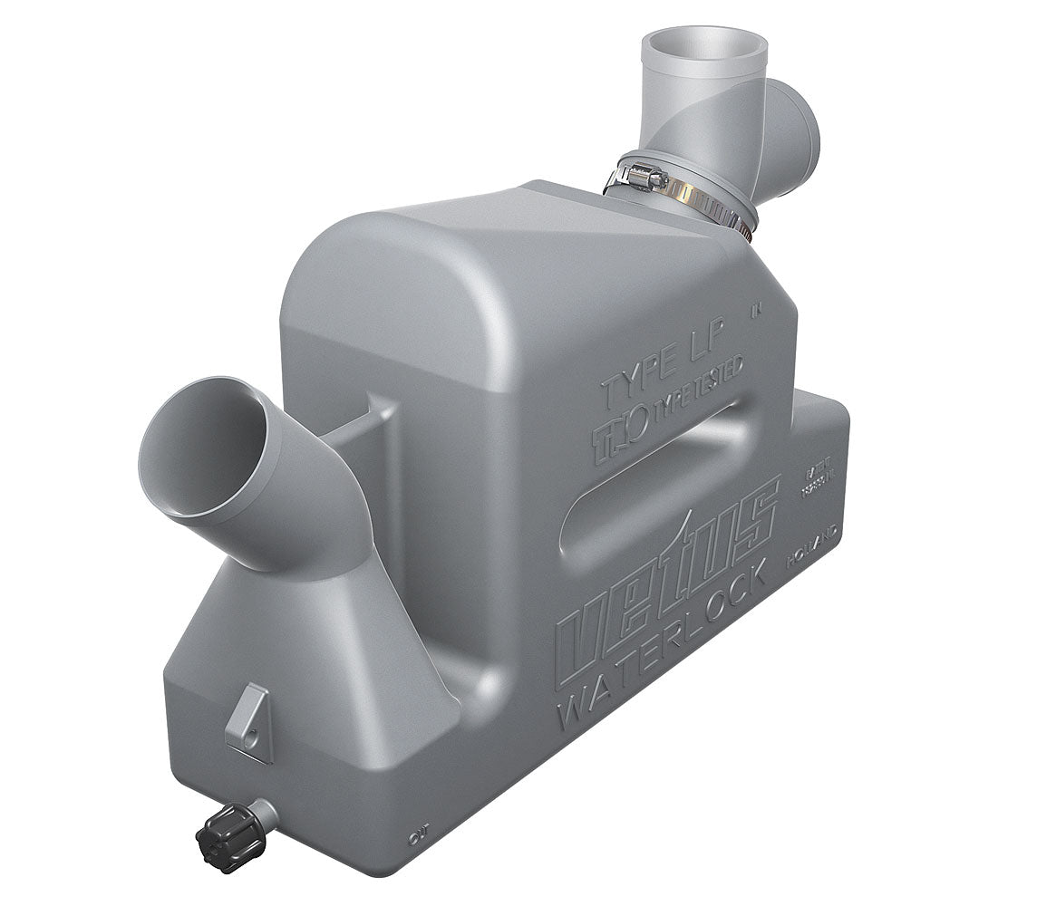 Vannsamler med dreibar tilkobling 40 mm 3,4 liter - Vetus for vannavledning