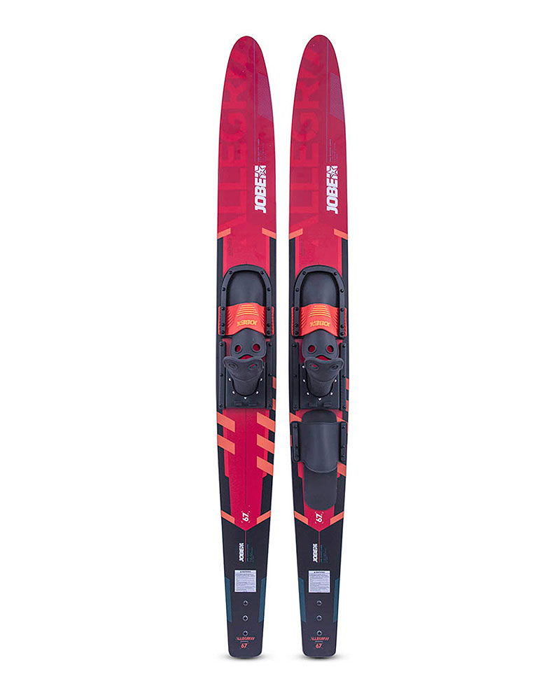 Vannski Allegre Combo slalom V-bunn for vekt over 50 kg - Jobe front