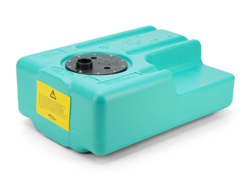 Montert Vanntank 39 l med pumpe 3,8 l/min 12V - CAN PLASTIC i båt