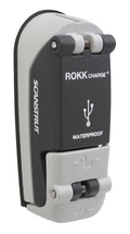 Vanntett USB-uttak type A 12/24V IPX6 med monteringsplate forfra