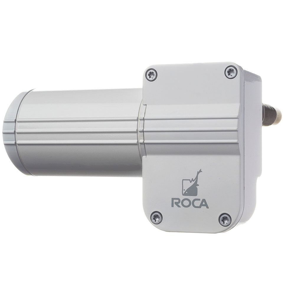 Vanntett viskermotor 12V aksel 38 mm - Roca forfra
