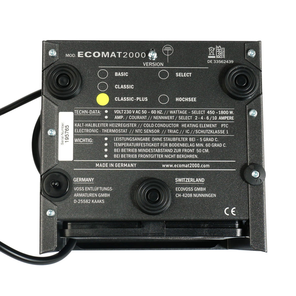 Varmevifte Ecomat 2000 Classic Plus med termostat