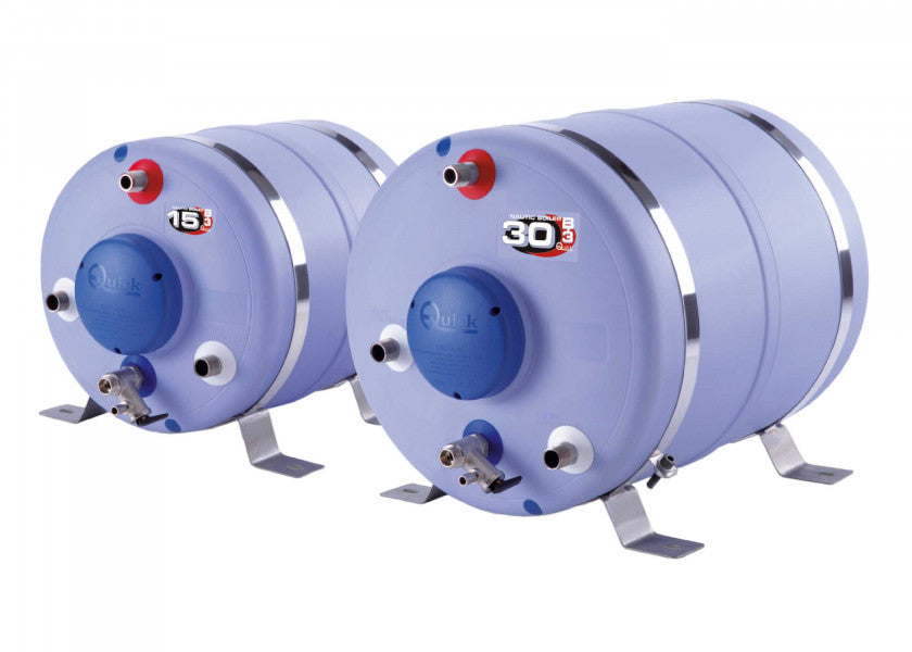 Varmtvannsbereder B3 rustfritt stål 15-80 liter 230V - Quick forfra
