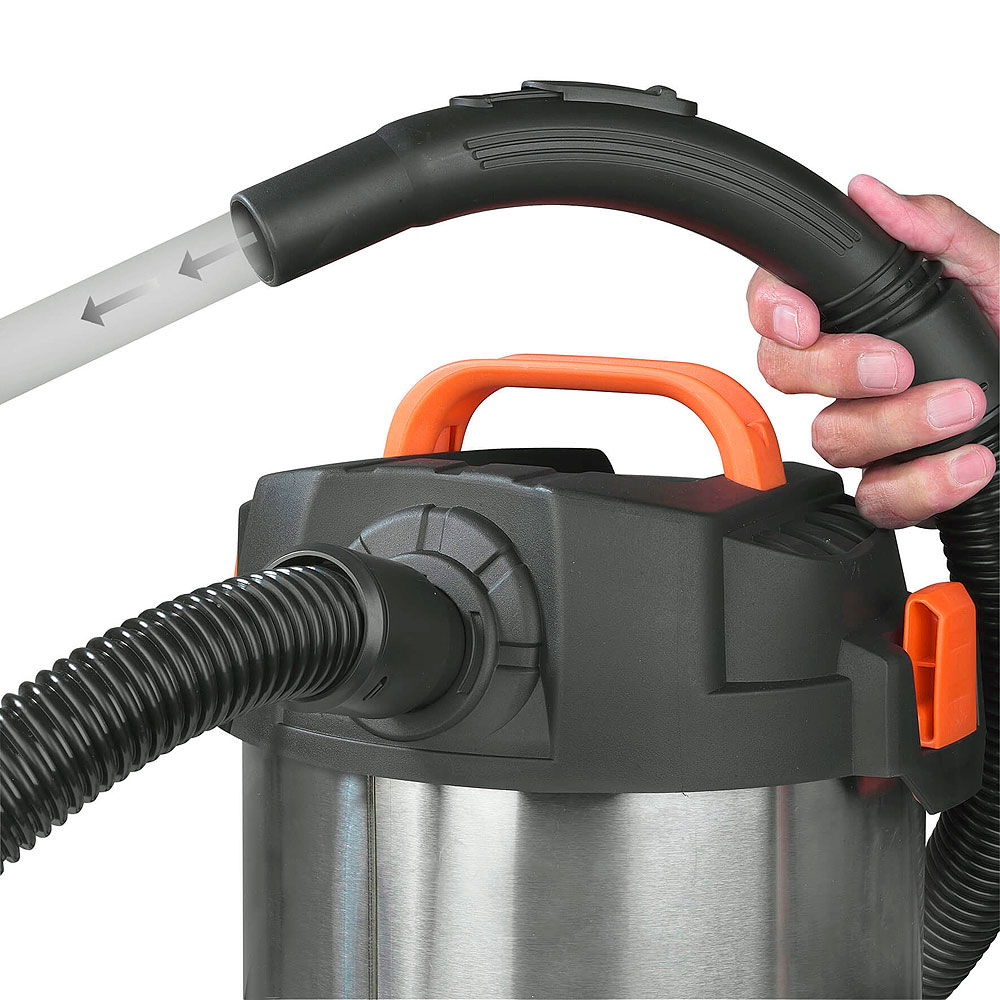 Detaljbilde av Våt- og tørrsuger 1000 W 12 liter 220 V med blåsefunksjon