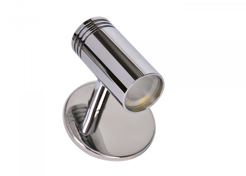 Vegglampe JACOB LED forkrommet aluminium - Quick bakside