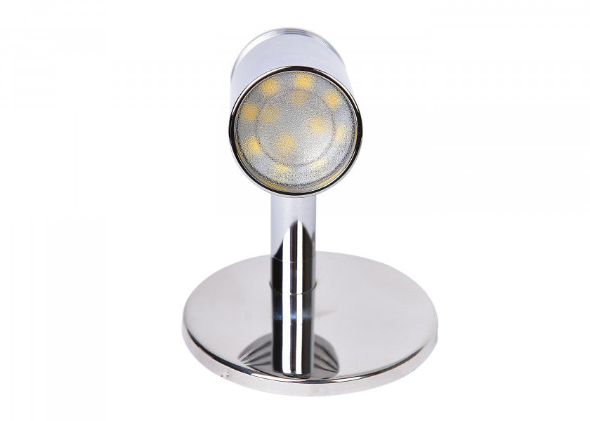 Vegglampe JACOB LED forkrommet aluminium - Quick detalj av LED-lys