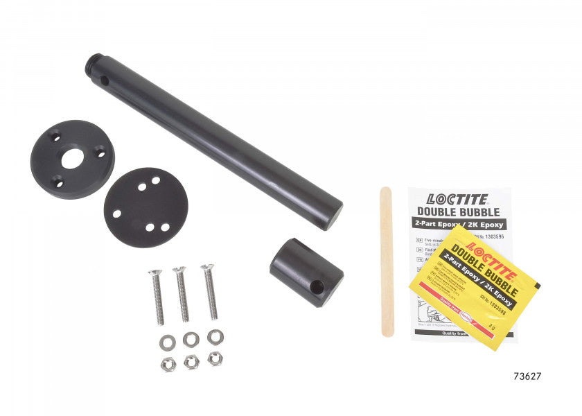 Veggmonteringsarm for rorpinnautopilot 230 mm - Raymarine bakside