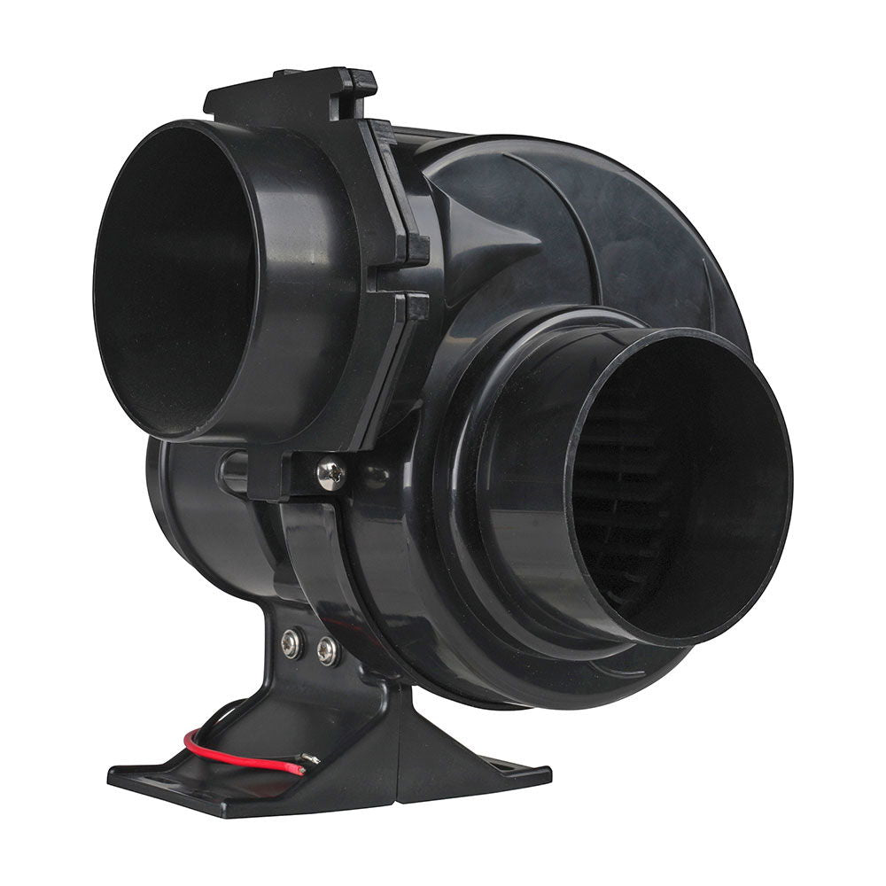 Detalj av Ventilator 12V 280 m³/h 75 mm ABS - Compass