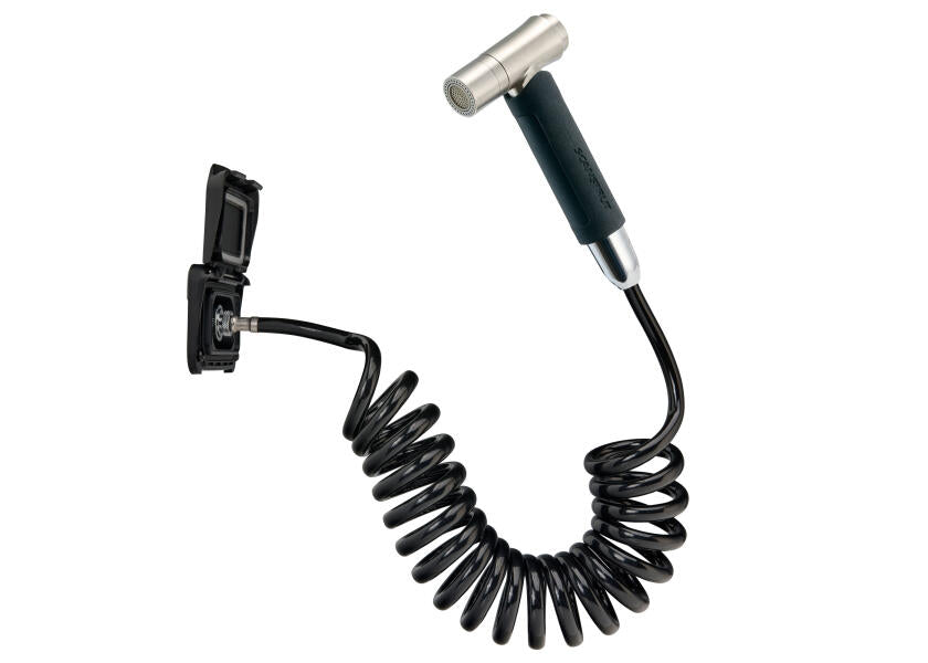 Ventura utendørsdusj med Quick-Connect IP68 SCANSTRUT forfra