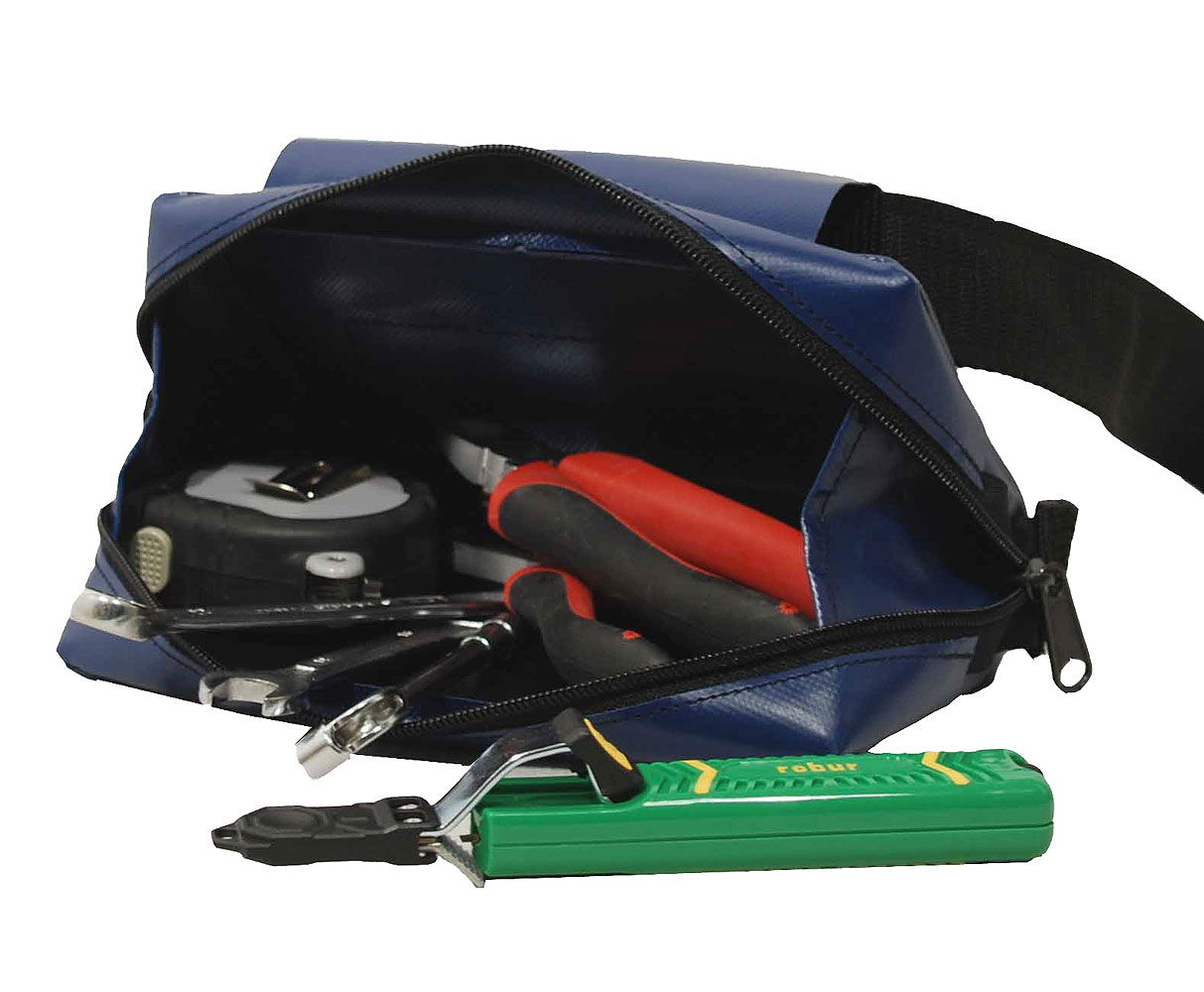 Verktøyveske med belte PVC 30x16x6 cm - Outils Ocean forfra
