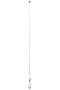 VHF-antenne glasfiber 1 m 3 dB med nylonfot for båtbruk