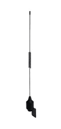 VHF-antenne for gummibåt rustfritt stål 0,57 m med 6 m kabel forfra