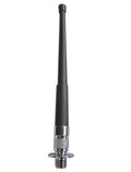 VHF-antenne gummiert 25 cm 156–162 MHz dekksmontasje - Banten forfra