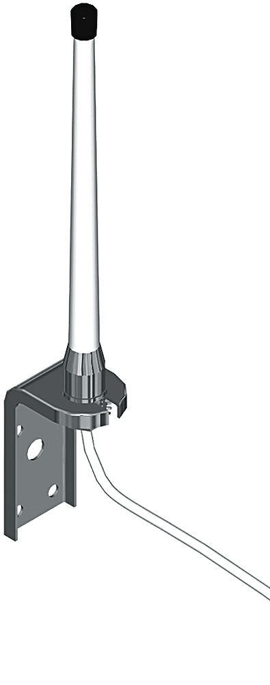VHF-antenne Regatta fiberglass 25 cm med kabel for montering på båt