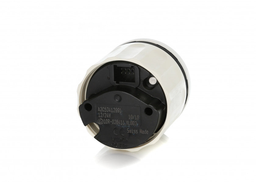 Viewline drivstoffmåler 12/24V hvit - VDO nærbilde